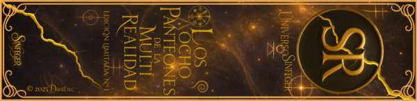 Marcapáginas Los Ocho Panteones de la Multi Realidad "Edición Limitada" Numerada