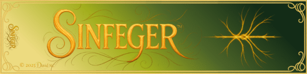 FRONTAL SINFEGER AMARILLO-VERDE MP Marcapáginas Sinfeger colores