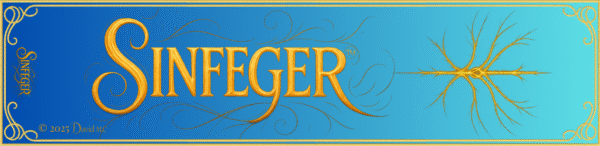 FRONTAL SINFEGER AZUL MP Marcapáginas Sinfeger colores