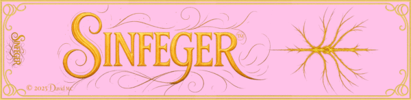 FRONTAL SINFEGER ROSA MP Marcapáginas Sinfeger colores