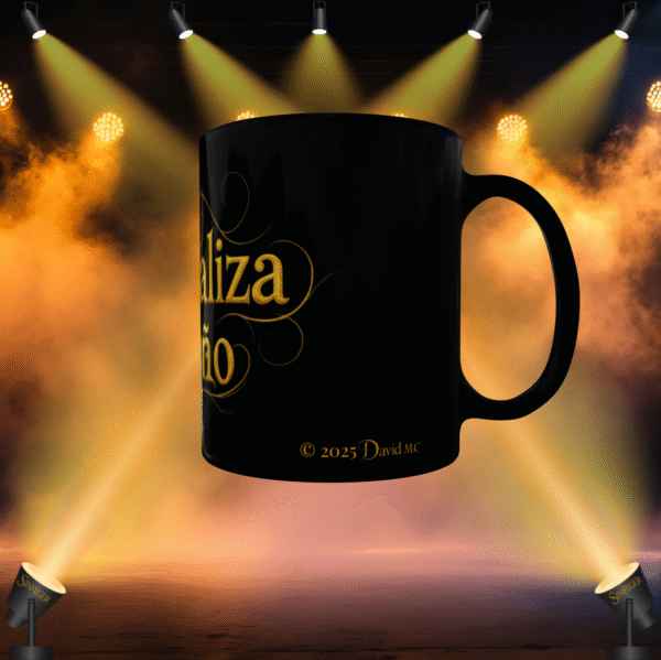 PERSONALIZA TU TAZA NEGRA DERECHA Taza Personalizada Supra Consciencia