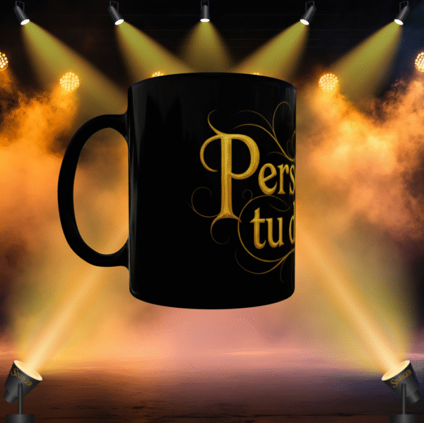 PERSONALIZA TU TAZA NEGRA IZQUIERDA Taza Personalizada Supra Consciencia