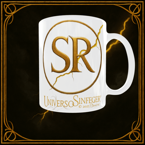 TAZA BLANCA 8 PANTEONES DE LA MULTI-REALIDAD DERECHA Taza Blanca – Los Ocho Panteones de la Multi Realidad