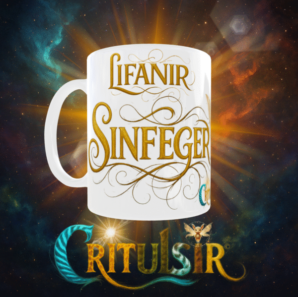 Taza blanca – Lifanir “Colección Critulsir”