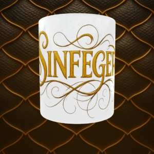 Taza blanca Sinfeger - Taza