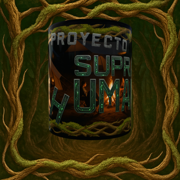 TAZA NEGRA PROYECTO SUPRA HUMANO en CENTRO Taza negra – Proyecto Supra Humano