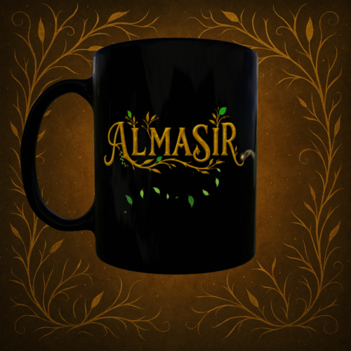 Taza negra – Almasir “Colección Razas”