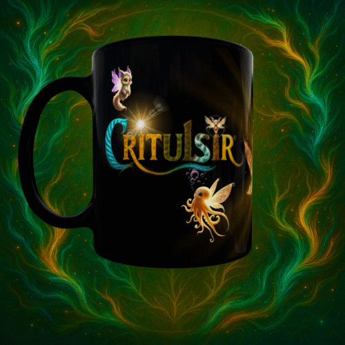 Taza negra – Critulsir “Colección Razas”