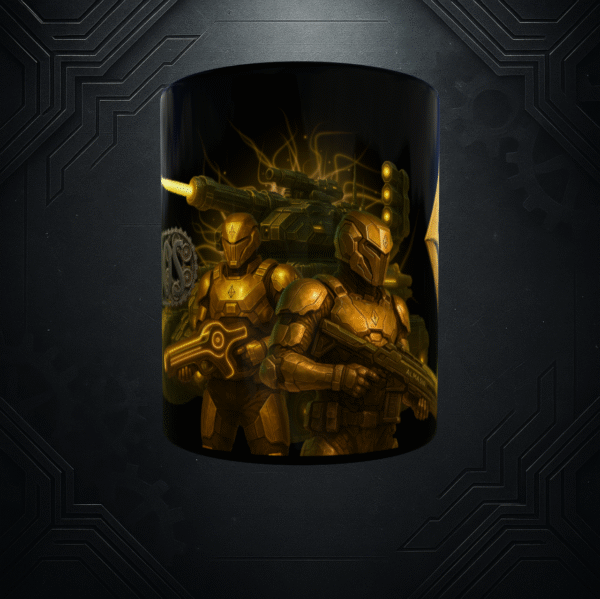 TAZA NEGRA RAZA HUMANOS CENTRO Taza negra – Humanos “Colección Razas”