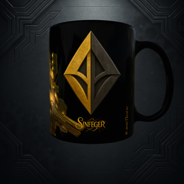 TAZA NEGRA RAZA HUMANOS DERECHA Taza negra – Humanos “Colección Razas”