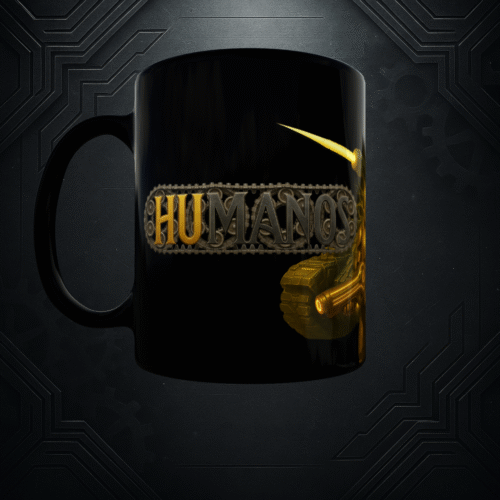 Taza negra – Humanos “Colección Razas”