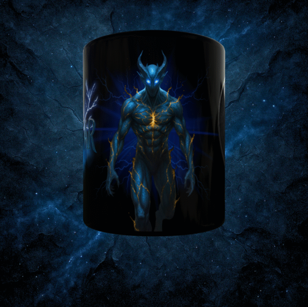 TAZA NEGRA RAZA MALMATAR CENTRO Taza negra - Malmatar "Colección Razas"