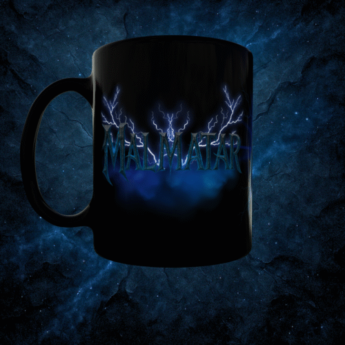 Taza negra - Malmatar "Colección Razas"