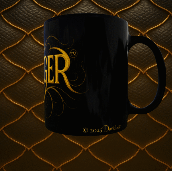 TAZA NEGRA SINFEGER DERECHA Taza negra Sinfeger