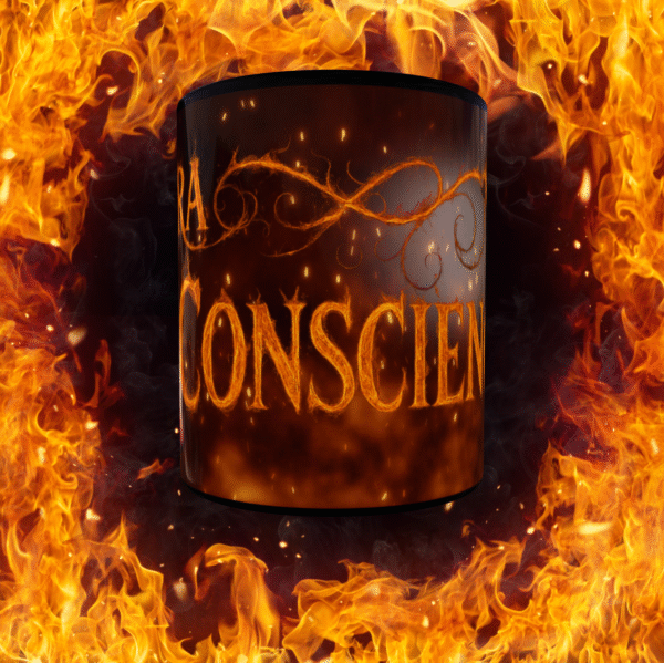 TAZA NEGRA SUPRA CONSCIENCIA CENTRO Taza negra – Supra Consciencia