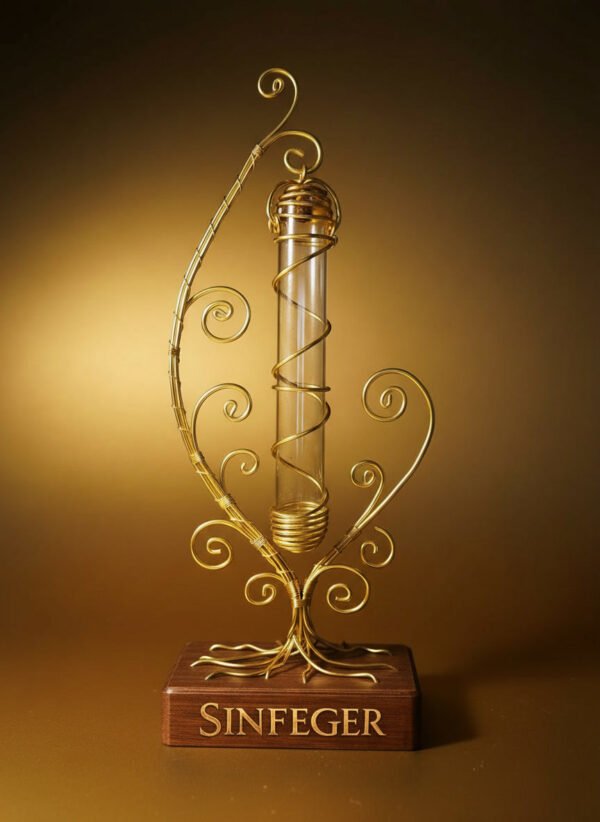 imagen vortice dorado portada Porta incienso Vórtice Dorado Almasir "Artesanal"